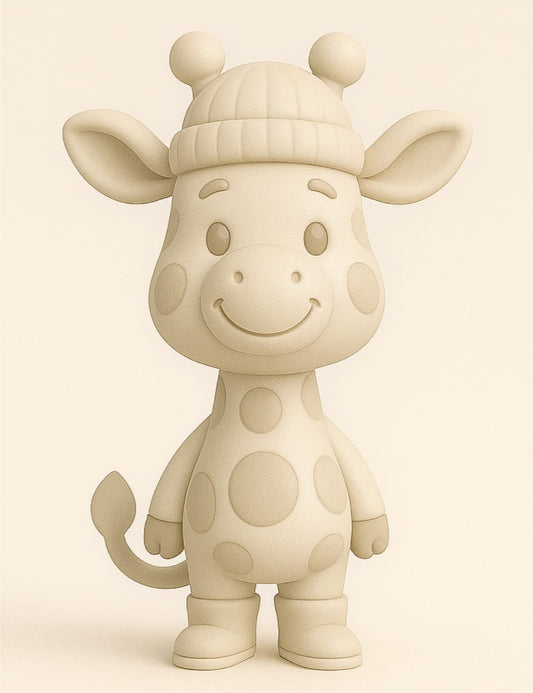 02- Gigi, a Girafa Pintora
